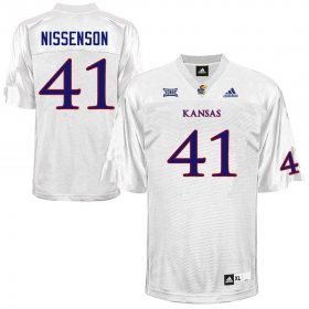 Cameron Nissenson #41 Kansas High School Jersey -Men Sizes White