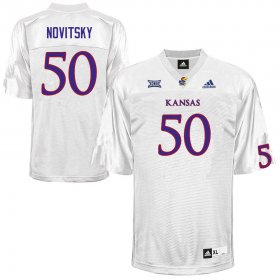 Mike Novitsky #50 Kansas High School Jersey -Men Sizes White